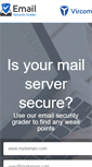 Mobile Screenshot of emailsecuritygrader.com